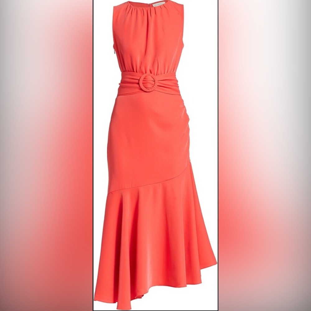 Sachin & Babi Naomi Belted Halter Dress Size 8 - Picture 9 of 16
